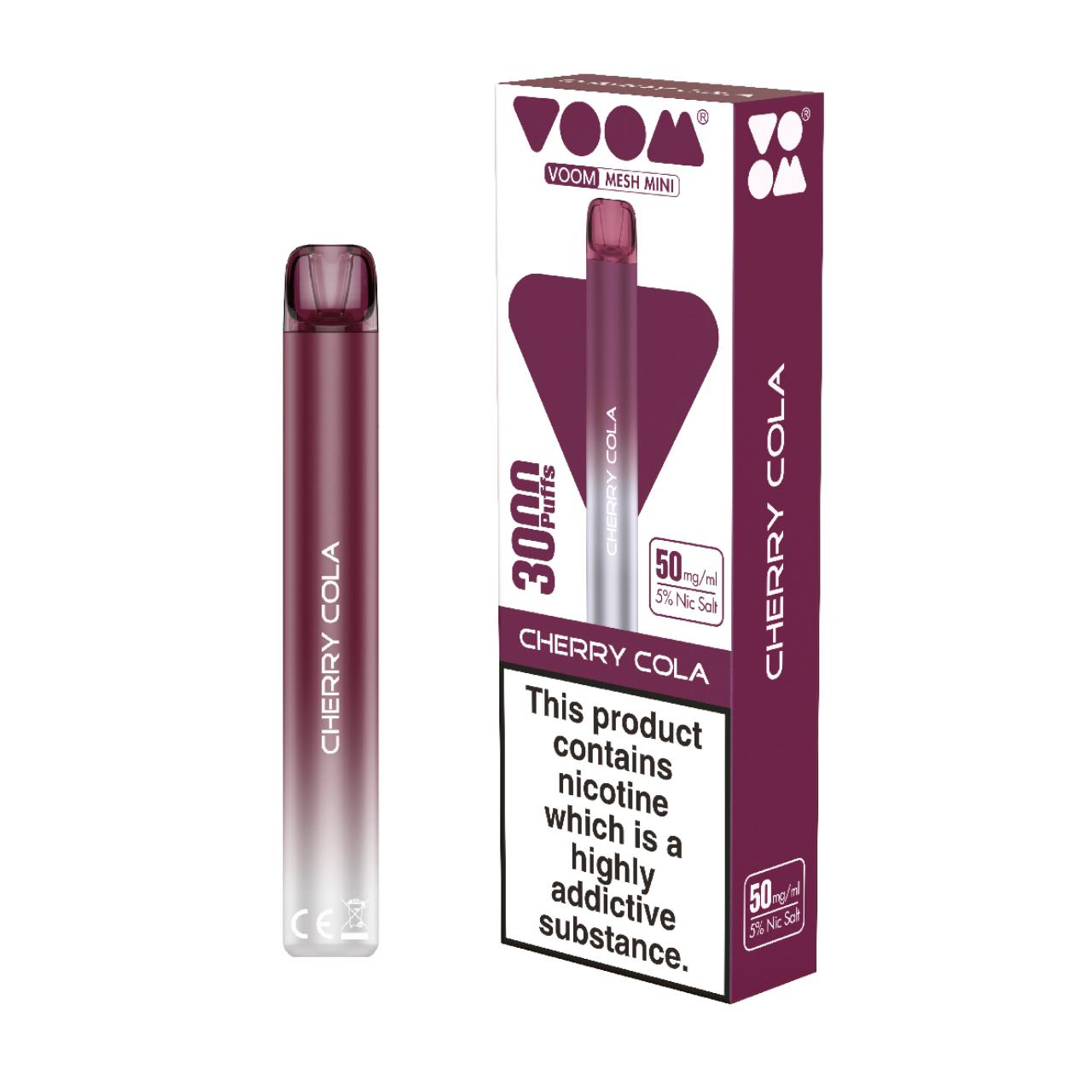 Voom Mesh 3000 Puff Disposable Cherry Cola Voom Mesh 3000 Puff Disposable Cherry Cola