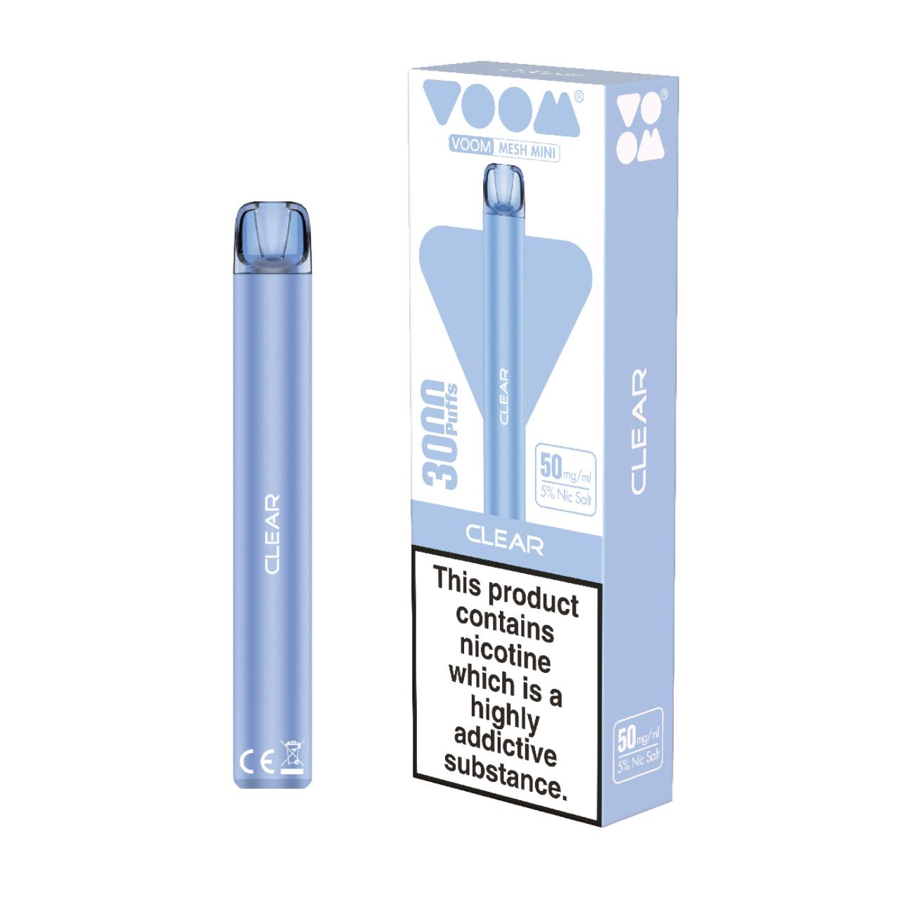 Voom Mesh 3000 Puff Disposable Clear Voom Mesh 3000 Puff Disposable Clear