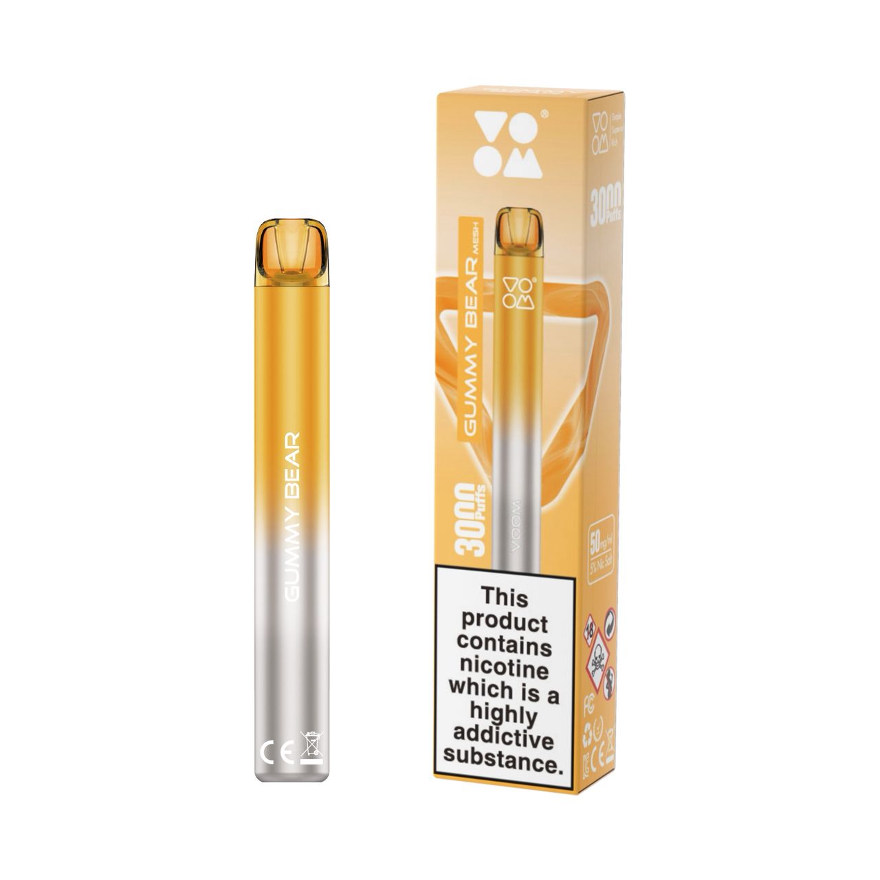 Voom Mesh 3000 Puff Disposable Gummy Bear Voom Mesh 3000 Puff Disposable Gummy Bear