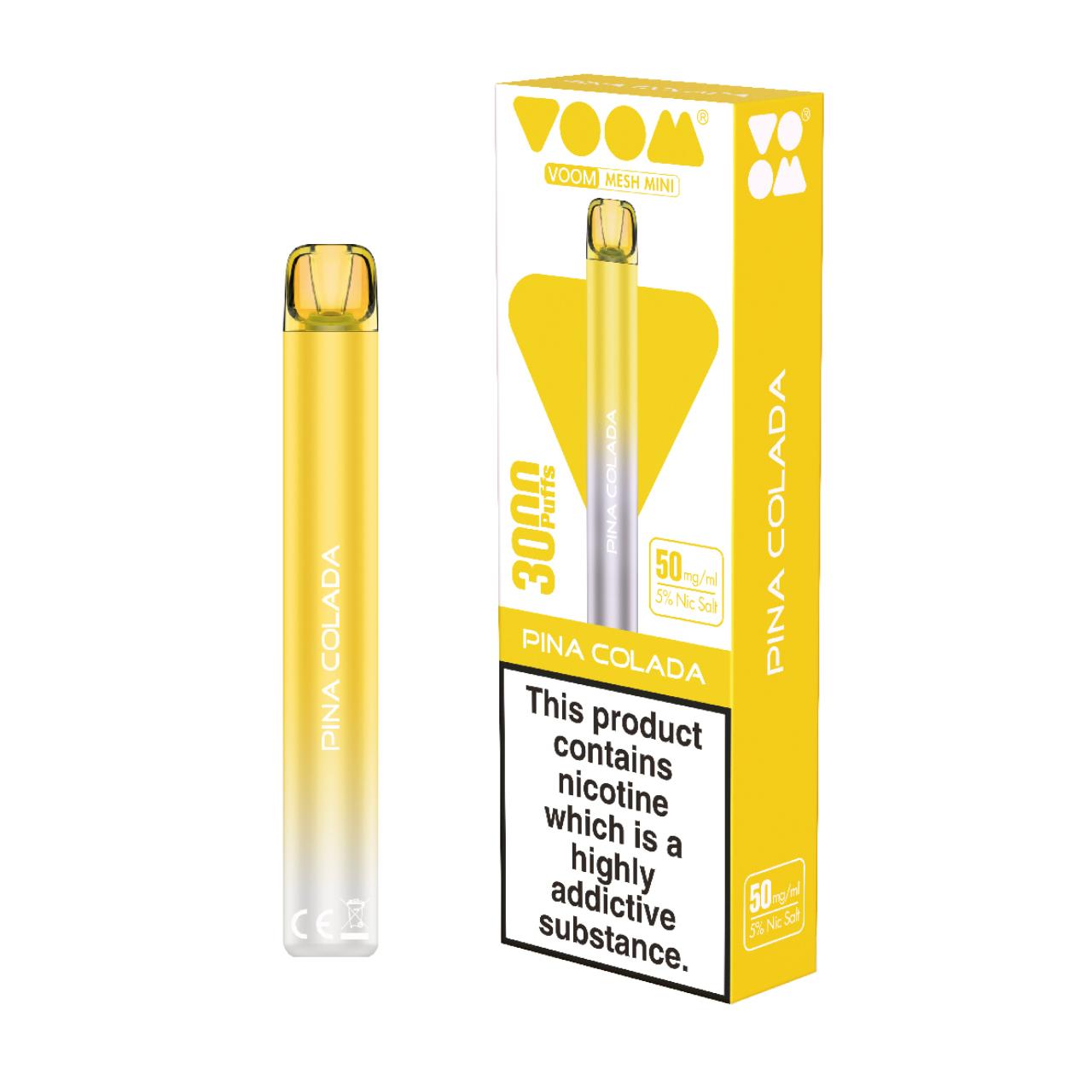 Voom Mesh 3000 Puff Disposable Pina Colada Voom Mesh 3000 Puff Disposable Pina Colada
