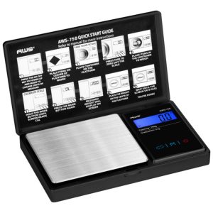 AWS Digital Pocket Scale 750G Black