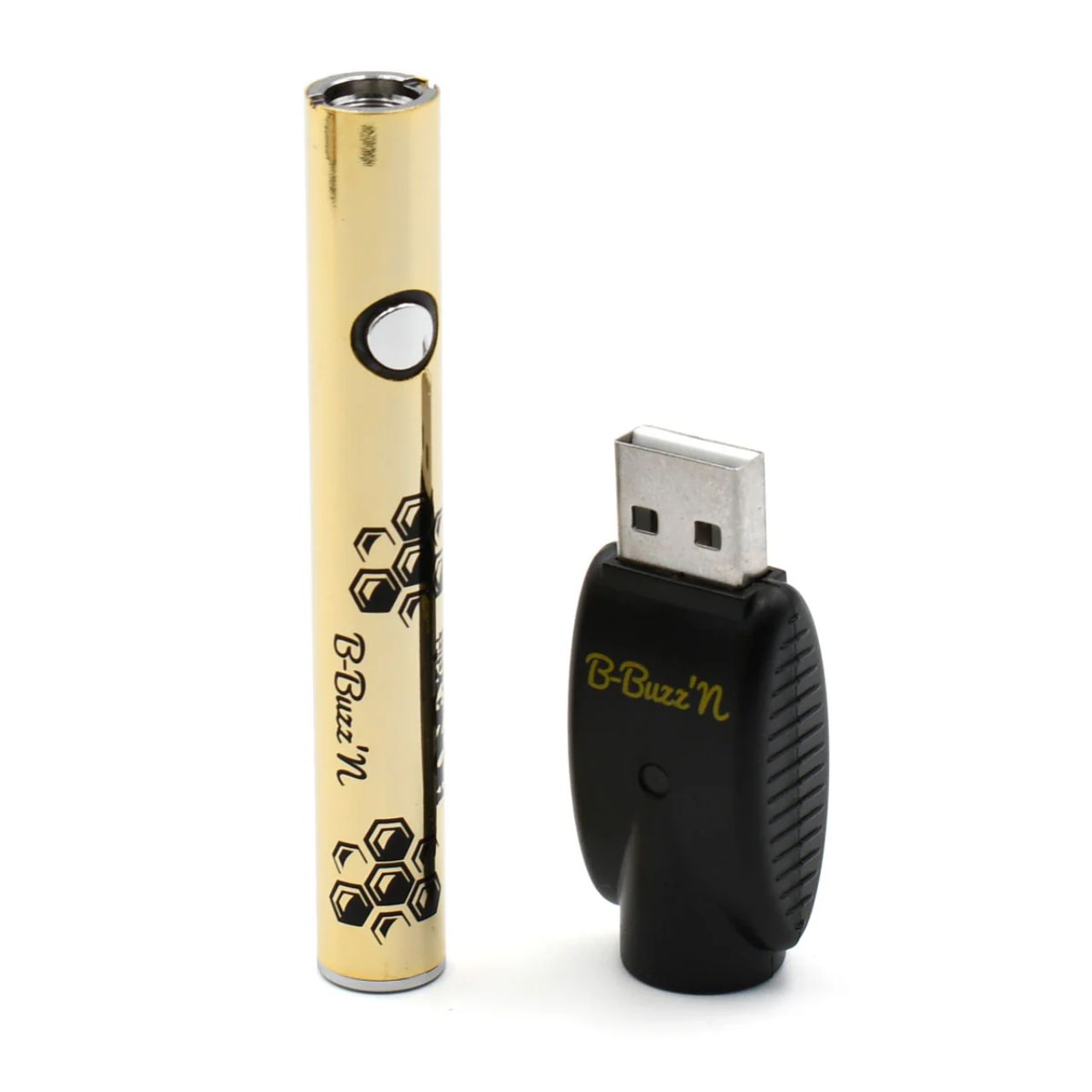 B-Buzz'n 510 Theard Vape Pen-Gold B-Buzz'n 510 Theard Vape Pen-Gold
