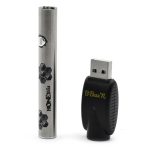 B-Buzz'n 510 Theard Vape Pen-Silver