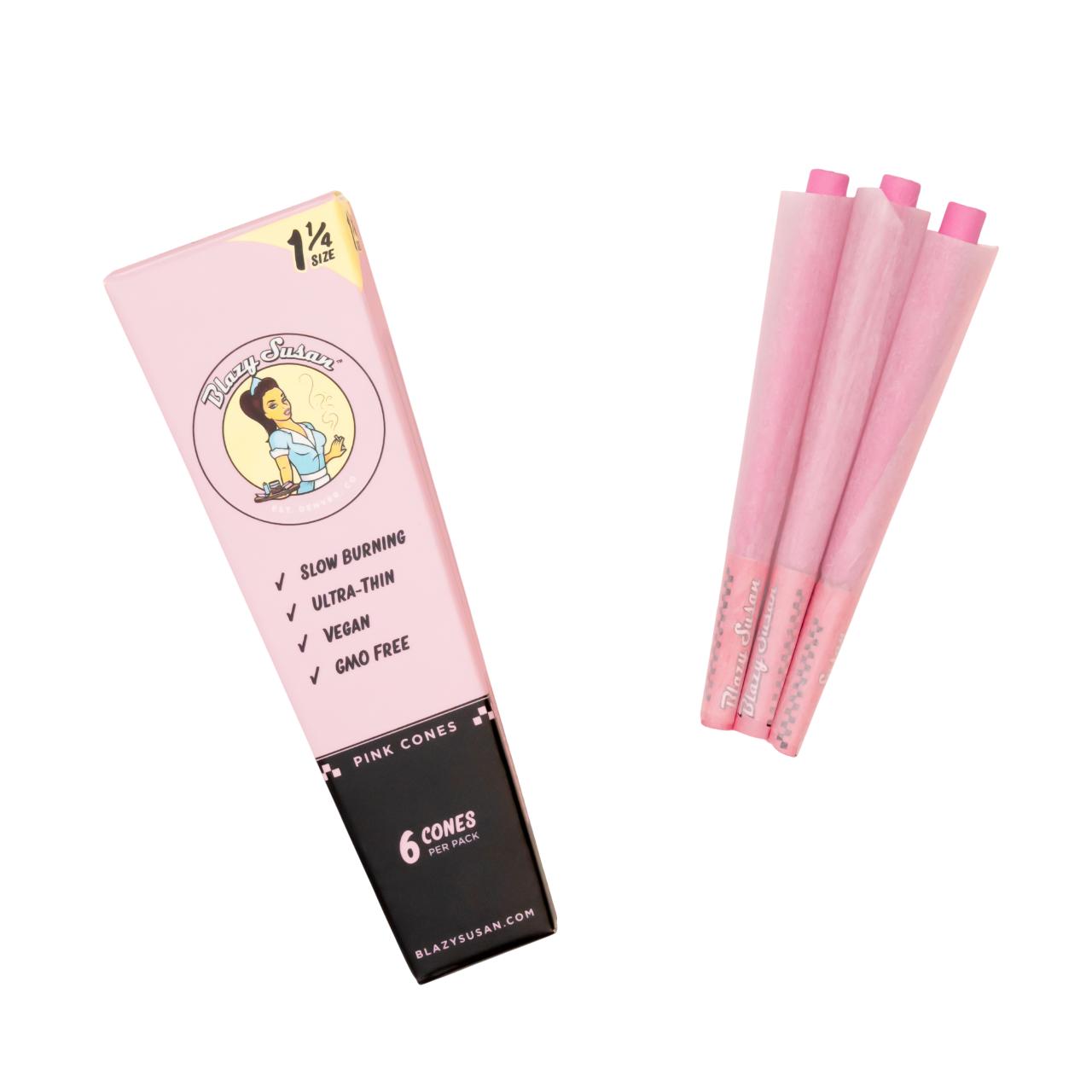 Blazy Susan Pink Cones 21PK 1-14