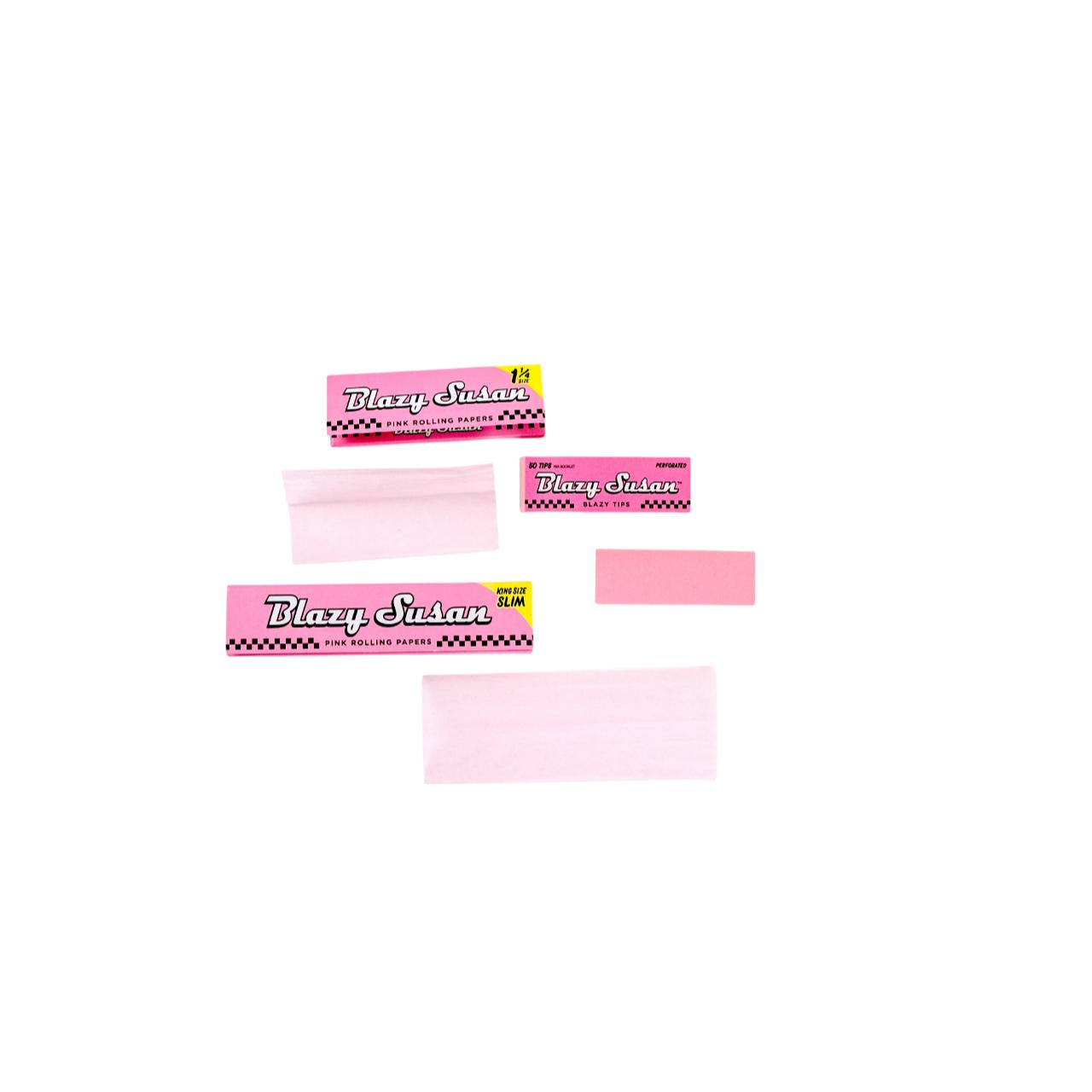 Blazy Susan Pink Rolling Papers 50PK-12-20-12 Blazy Susan Pink Rolling Papers 50PK-12-20-12