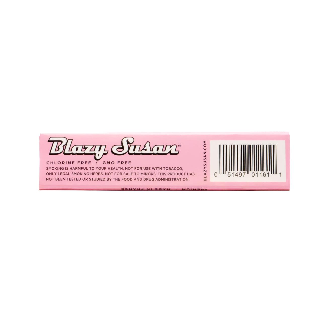 Blazy Susan Pink Rolling Papers 50PK single Blazy Susan Pink Rolling Papers 50PK single