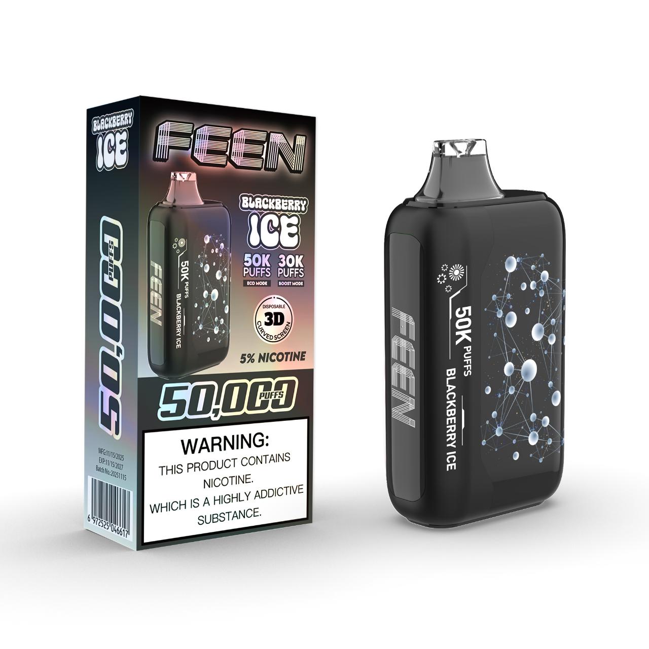 Feen 50K Puff Disposable Blackberry Ice Feen 50K Puff Disposable Blackberry Ice