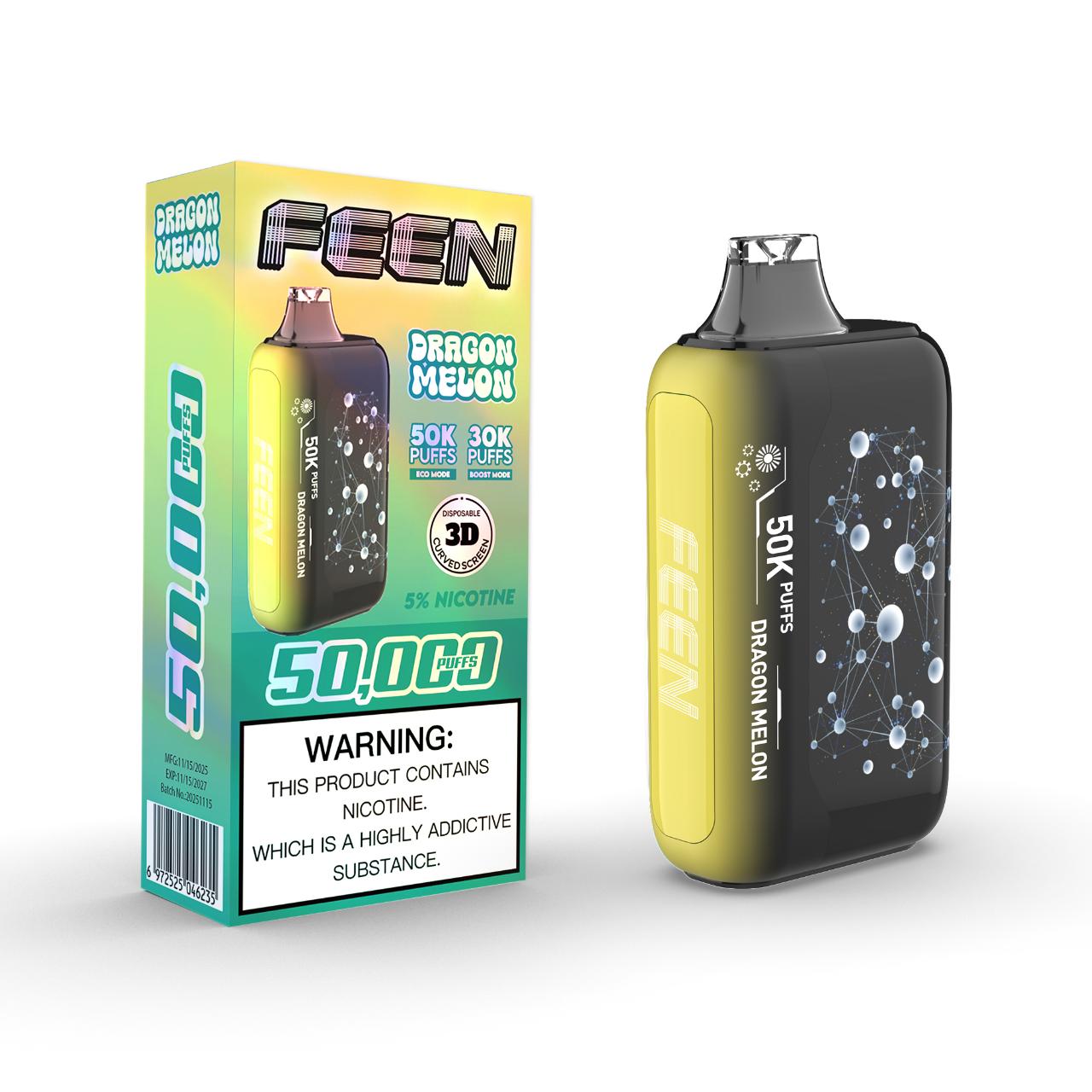 Feen 50K Puff Disposable Dragon Melon Feen 50K Puff Disposable Dragon Melon