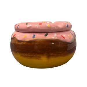 Fujima Pink Donut Moroccan Ceramic Ashtray