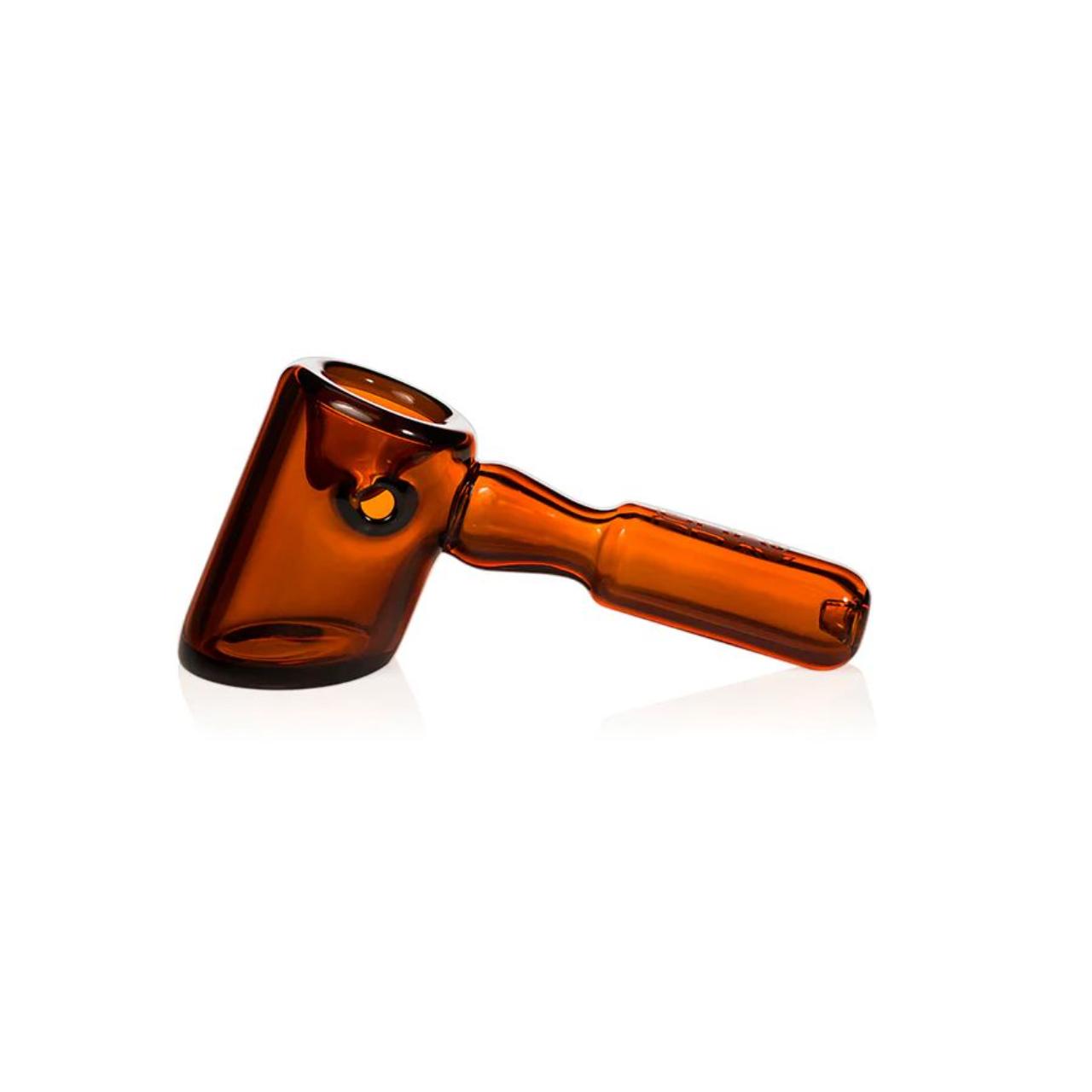 Grav Hammer Hand Pipe-Amber