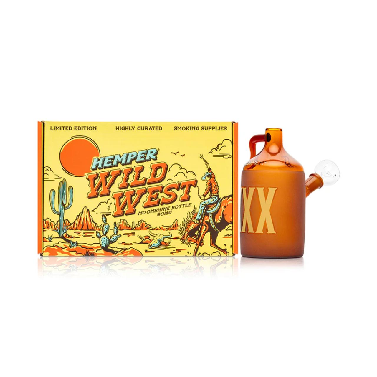 Hemper water Pipe-Rager Wild West Moonshine Bottle Hemper water Pipe-Rager Wild West Moonshine Bottle