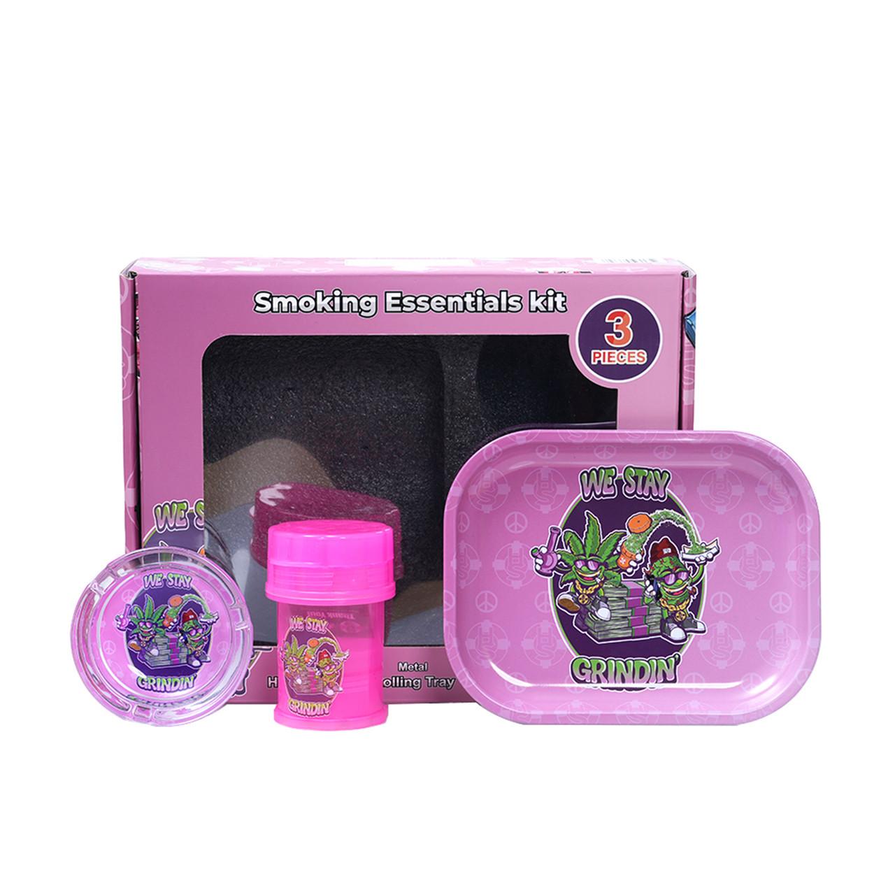 Herb Saver Smokers Kit-We Stay Grindin Herb Saver Smokers Kit-We Stay Grindin