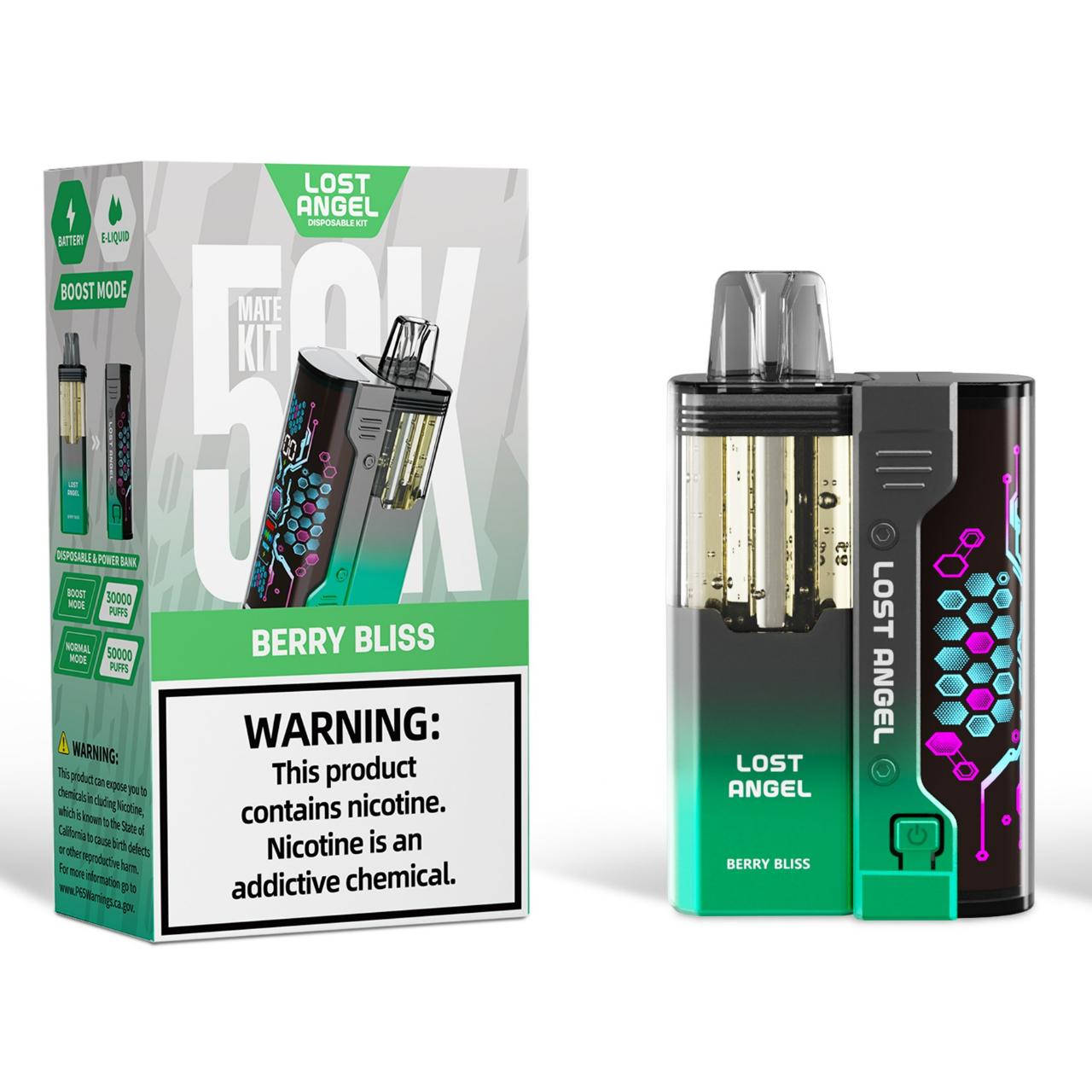 Lost Angel Mate Kit 50K Puff Disposable Berry Bliss