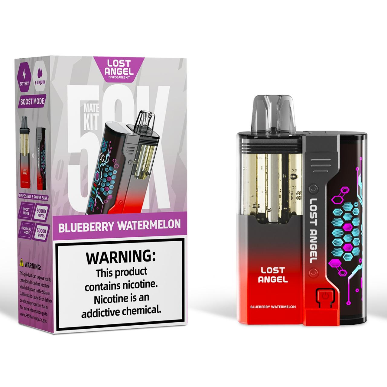 Lost Angel Mate Kit 50K Puff Disposable Blueberry Watermelon