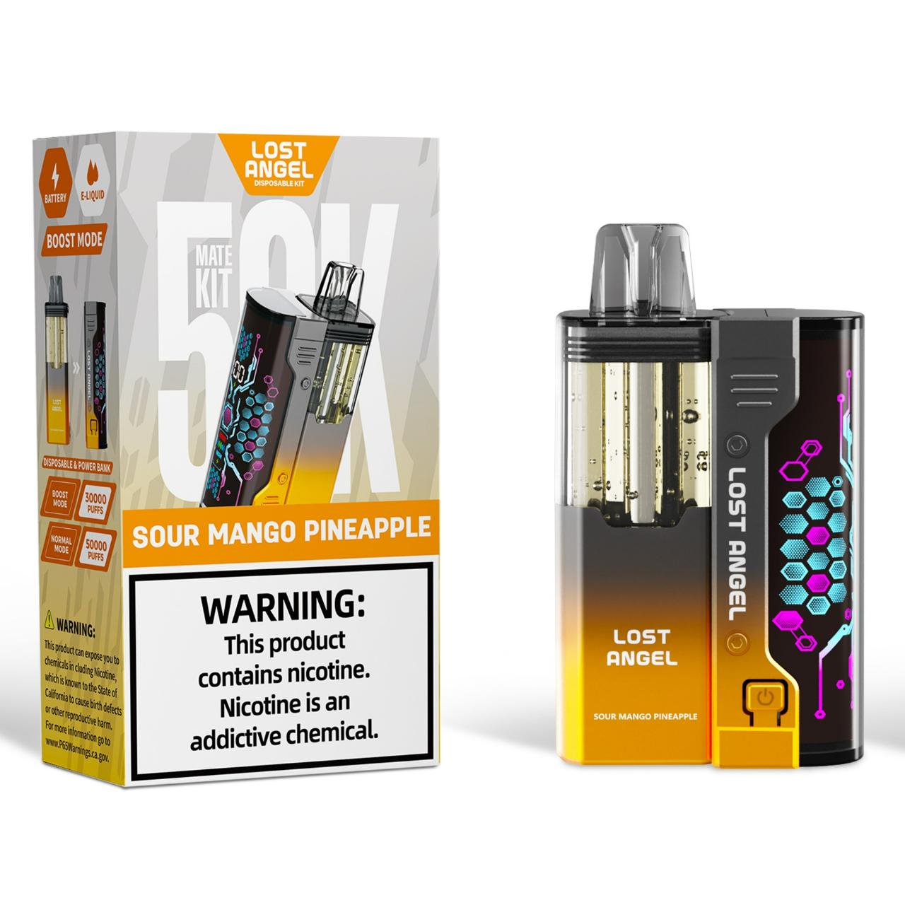 Lost Angel Mate Kit 50K Puff Disposable Sour Mango Pineapple