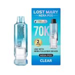 Lost Mary Nera Fullview 70K Replacement Pod Cartridge - 2PK Clear