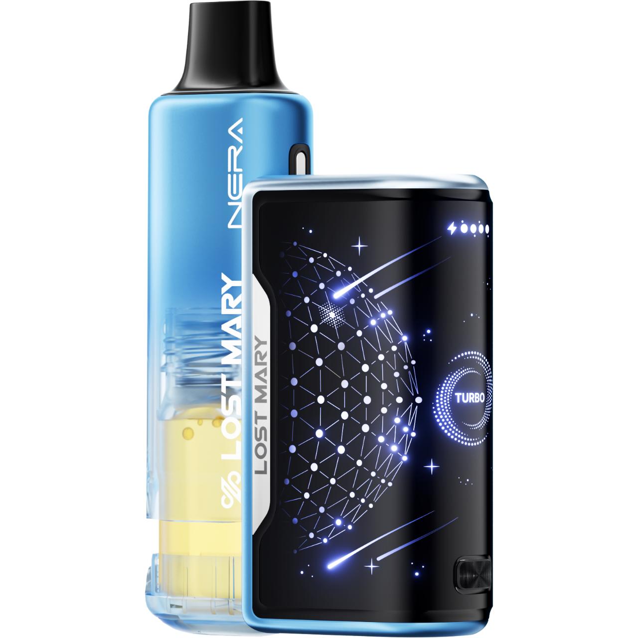 Lost Mary Nera Fullview Kit 70K Puff Disposable Blue Razz Ice