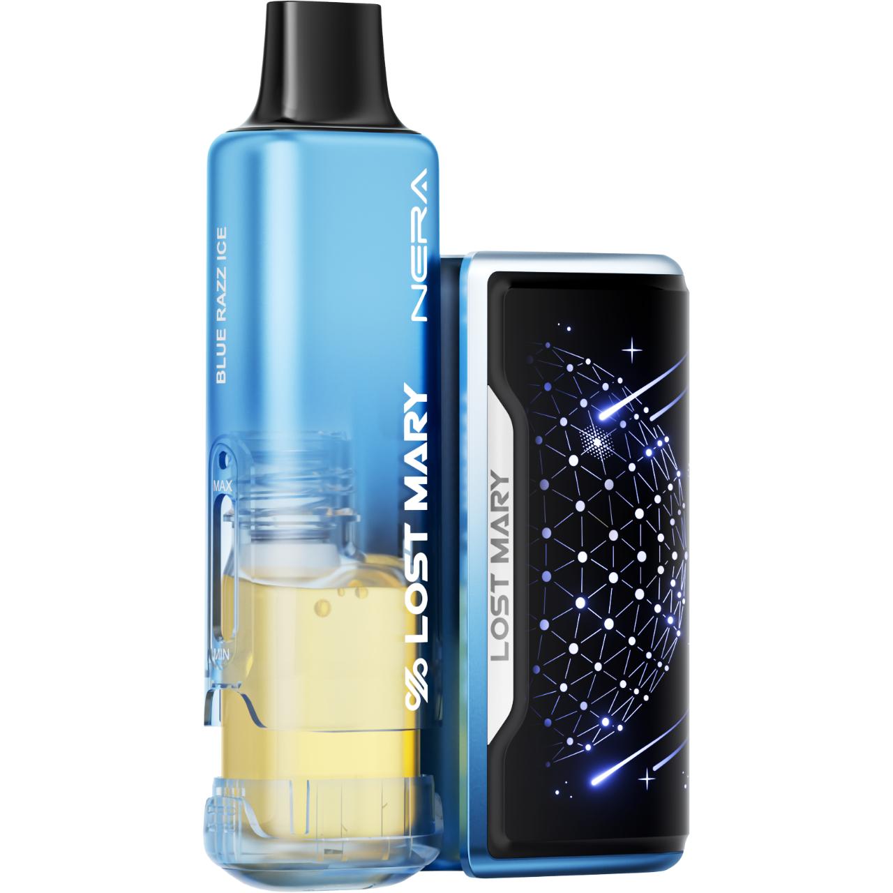 Lost Mary Nera Fullview Kit 70K Puff Disposable Blue Razz Ice