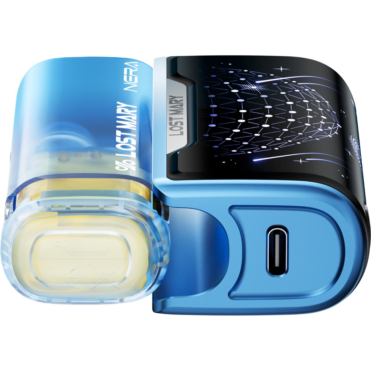 Lost Mary Nera Fullview Kit 70K Puff Disposable Blue Razz Ice