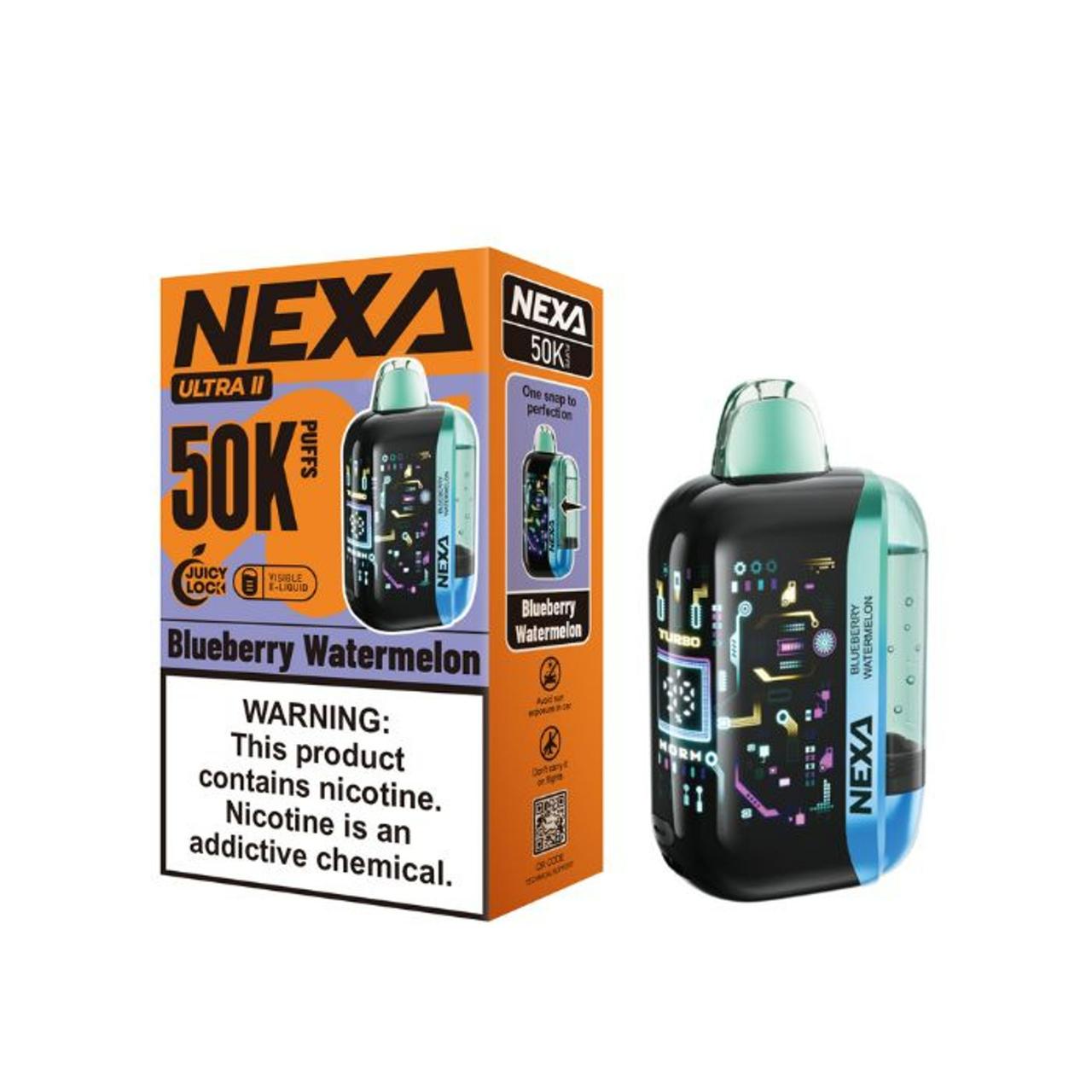 NEXA Ultra ll 50000 Puff Disposable Blueberry Watermelon
