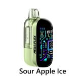 Nexa Flex Crytal Kit 40K Puff Disposable-Sour Apple Ice