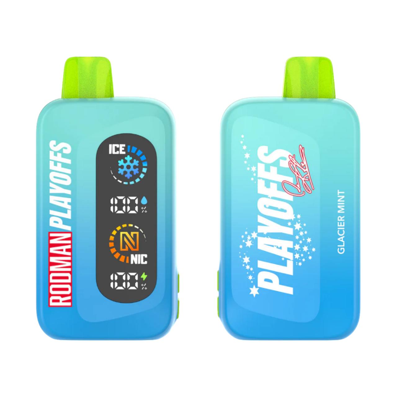 RODMAN Playoffs Ice-Nic Control 50K Puff Disposable Glacier Mint RODMAN Playoffs Ice-Nic Control 50K Puff Disposable Glacier Mint