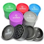Shred Master Hemp Grinder 4 Piece -16 COUNT