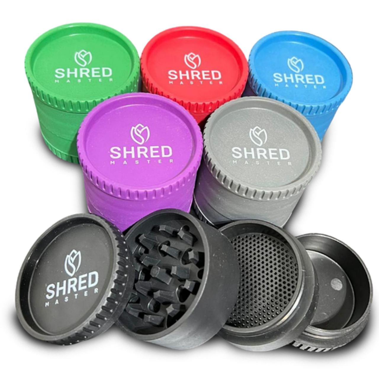 Shred Master Hemp Grinder 4 Piece -16 COUNT Shred Master Hemp Grinder 4 Piece -16 COUNT