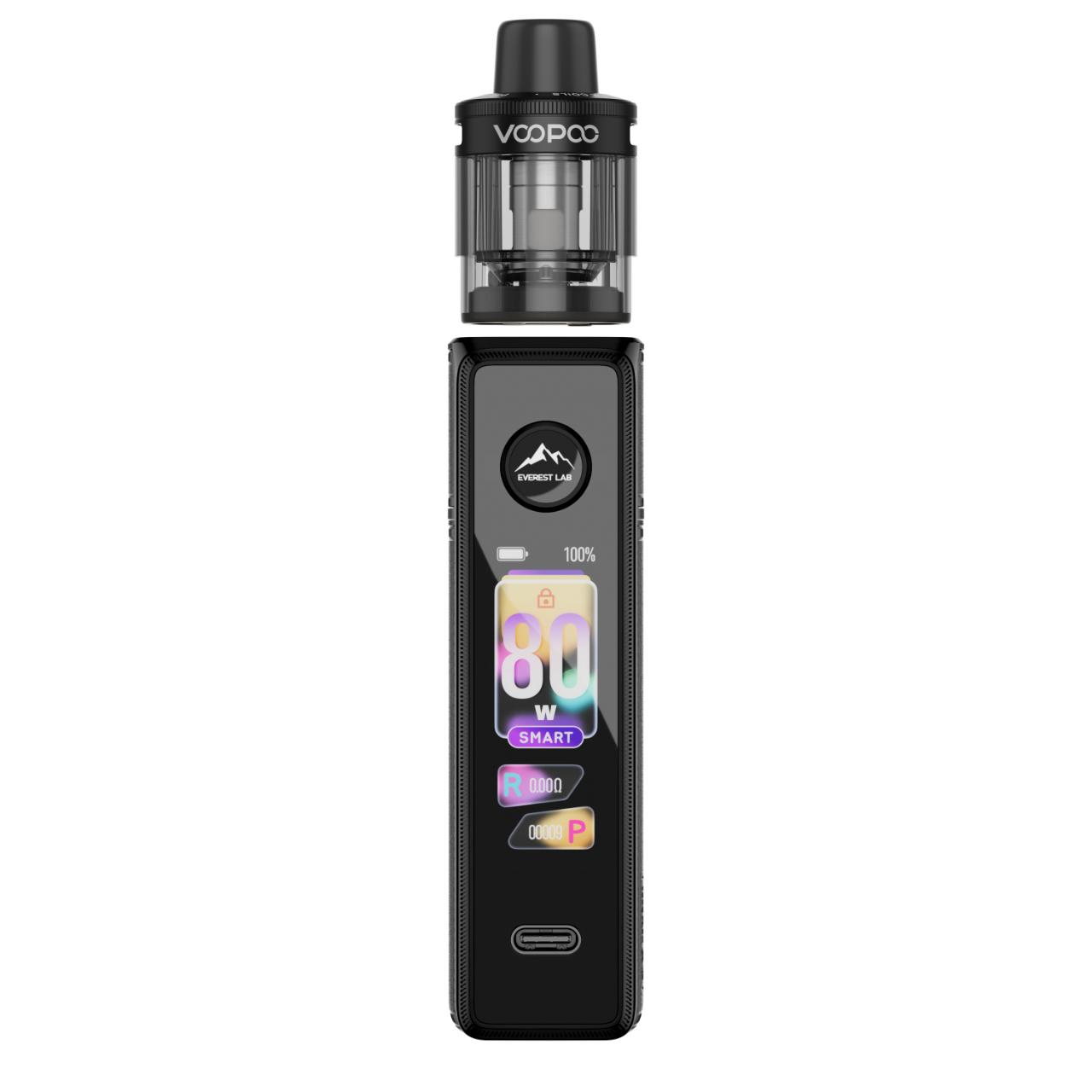 VooPoo Drag S3 Kit Spray Black Angle VooPoo Drag S3 Kit Spray Black Angle