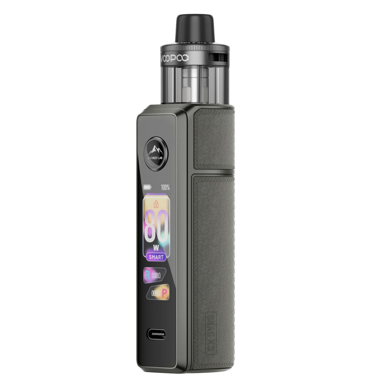 VooPoo Drag X3 Kit Gray Metal VooPoo Drag X3 Kit Gray Metal