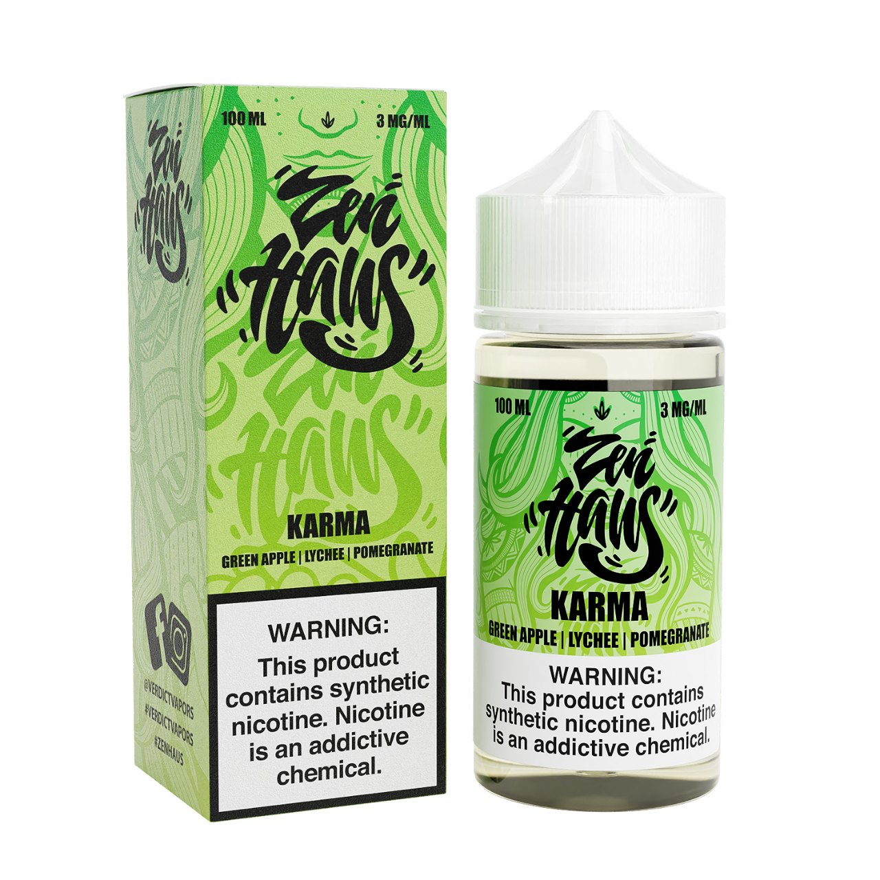 Zen Haus Karma 100ml E-Juice Zen Haus Karma 100ml E-Juice