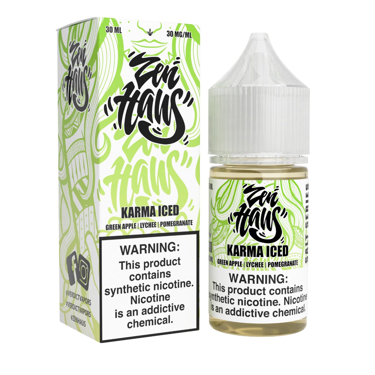 Zen Haus Karma ICED Salt 30ml E-Juice Zen Haus Karma ICED Salt 30ml E-Juice