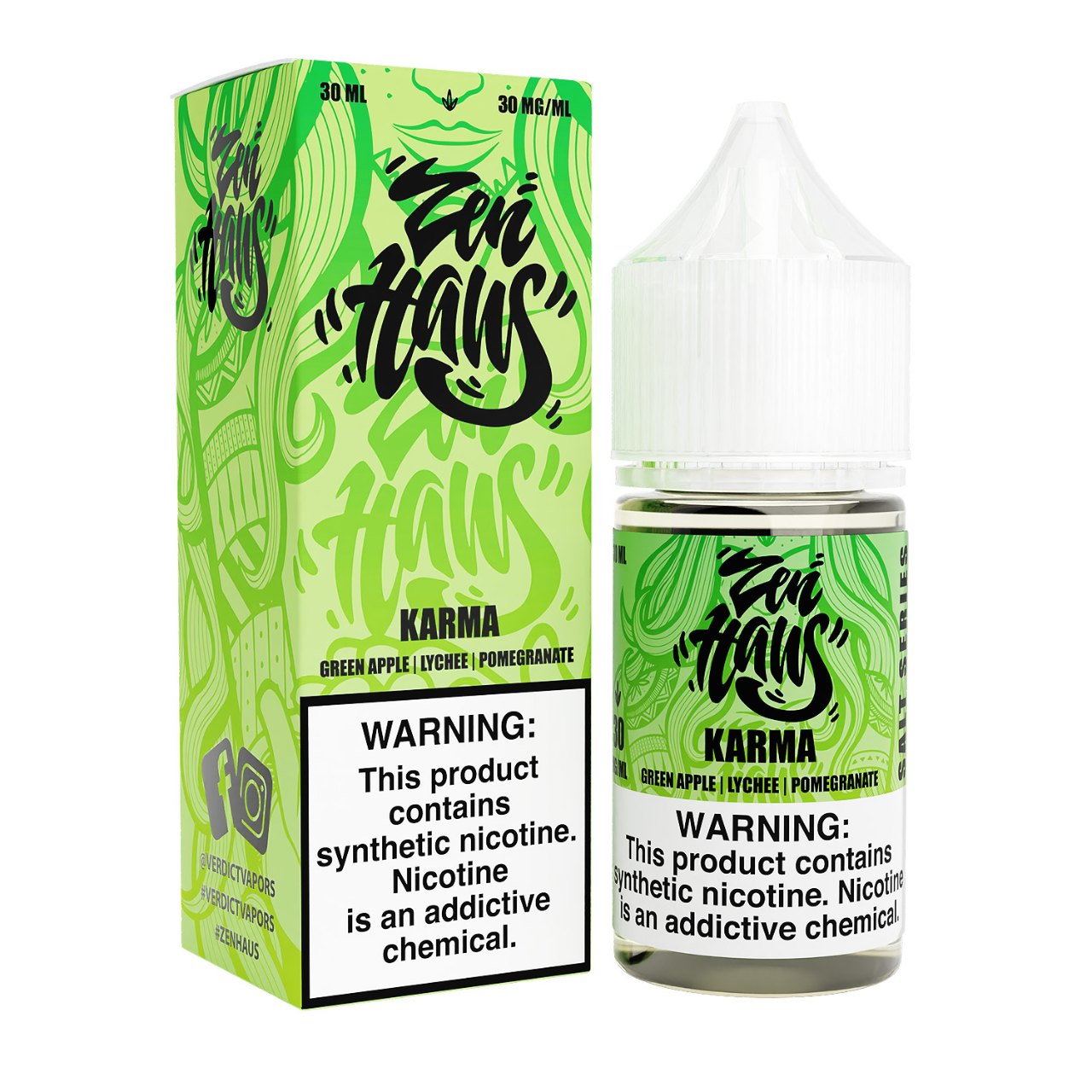Zen Haus Karma Salt 30ml E-Juice Zen Haus Karma Salt 30ml E-Juice