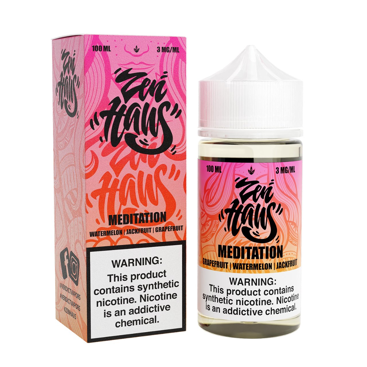 Zen Haus Meditation 100ml E-Juice Zen Haus Meditation 100ml E-Juice