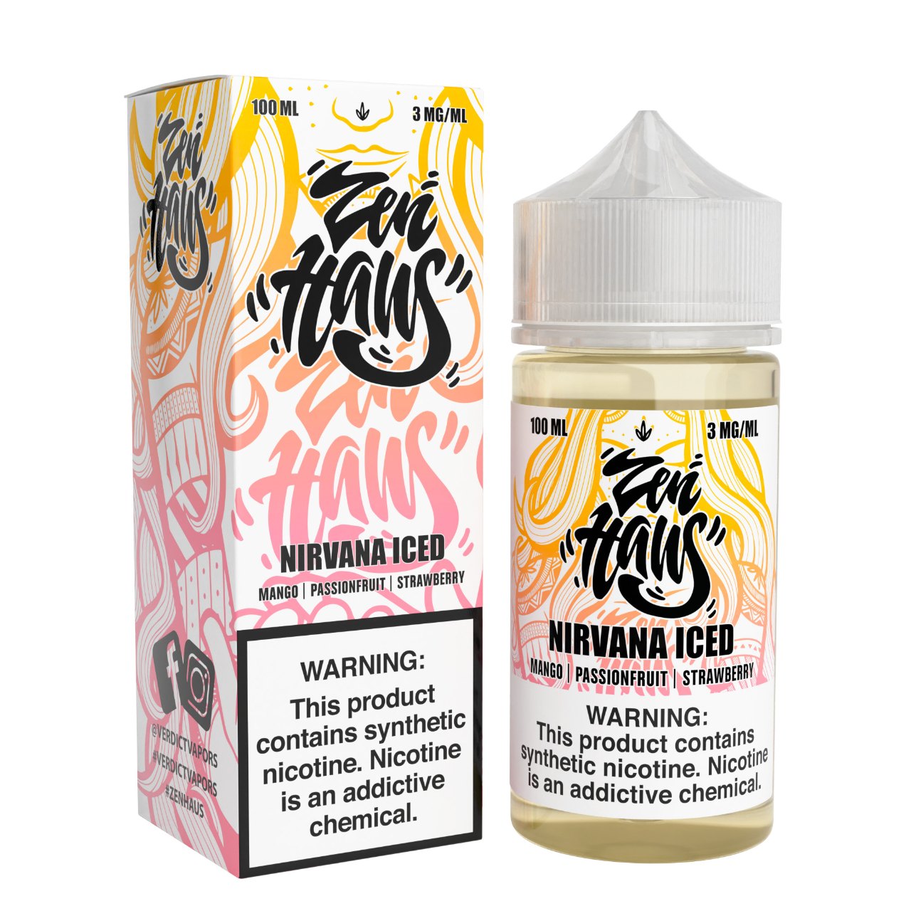 Zen Haus Nirvana ICED 100ml E-Juice Zen Haus Nirvana ICED 100ml E-Juice