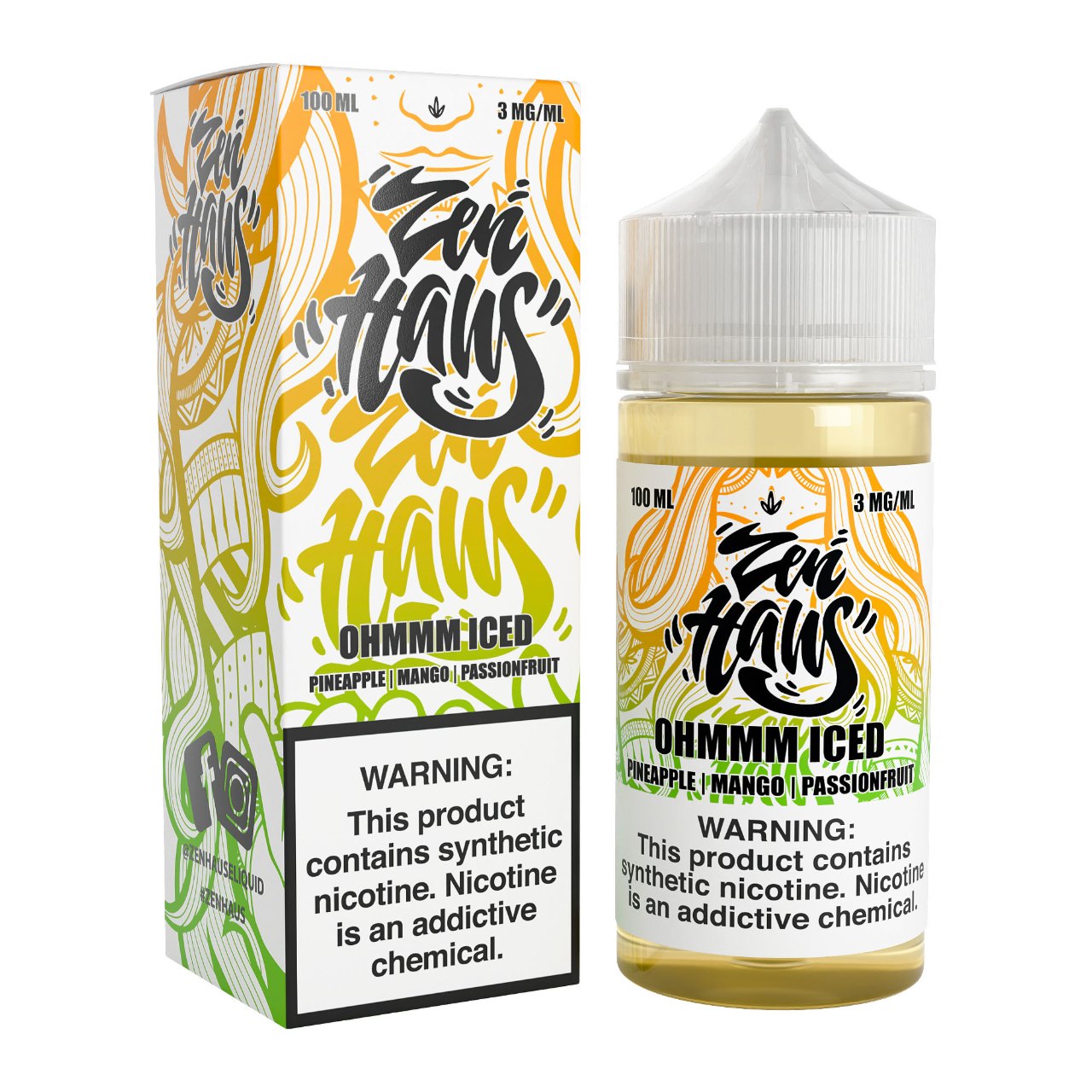 Zen Haus Ohmmm Iced 100ml E-Juice Zen Haus Ohmmm Iced 100ml E-Juice