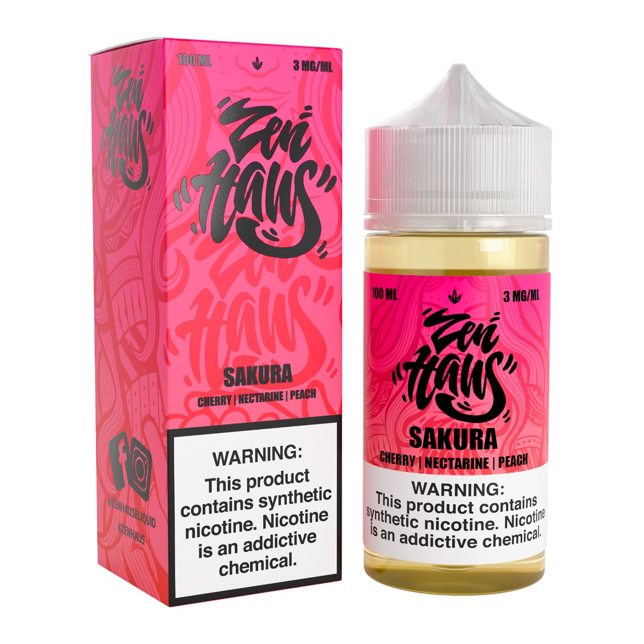 Zen Haus Sakura 100ml E-Juice Zen Haus Sakura 100ml E-Juice