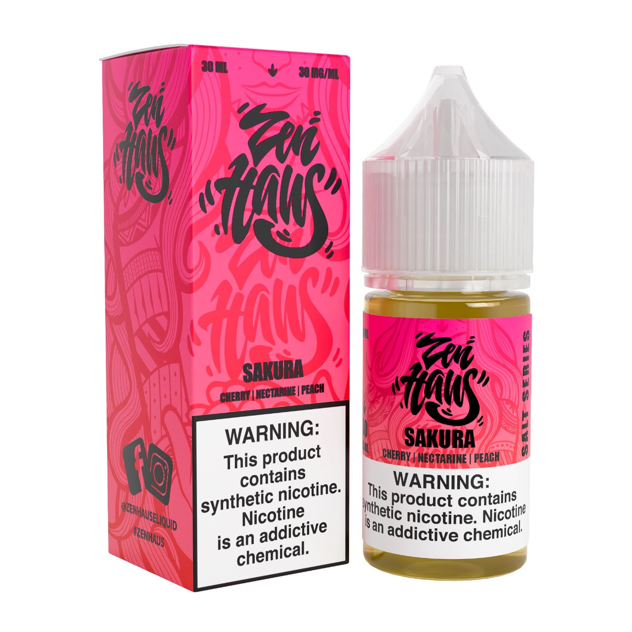 Zen Haus Sakura Salt 30ml E-Juice Zen Haus Sakura Salt 30ml E-Juice