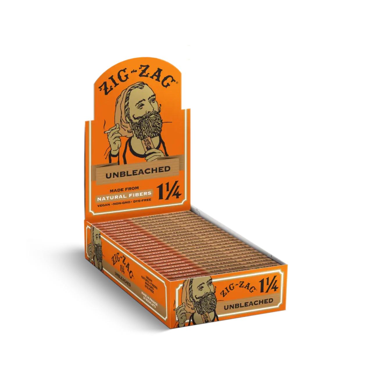 Zig Zag Rolling Papers 24PK - 1-14 Unbleached Zig Zag Rolling Papers 24PK - 1-14 Unbleached