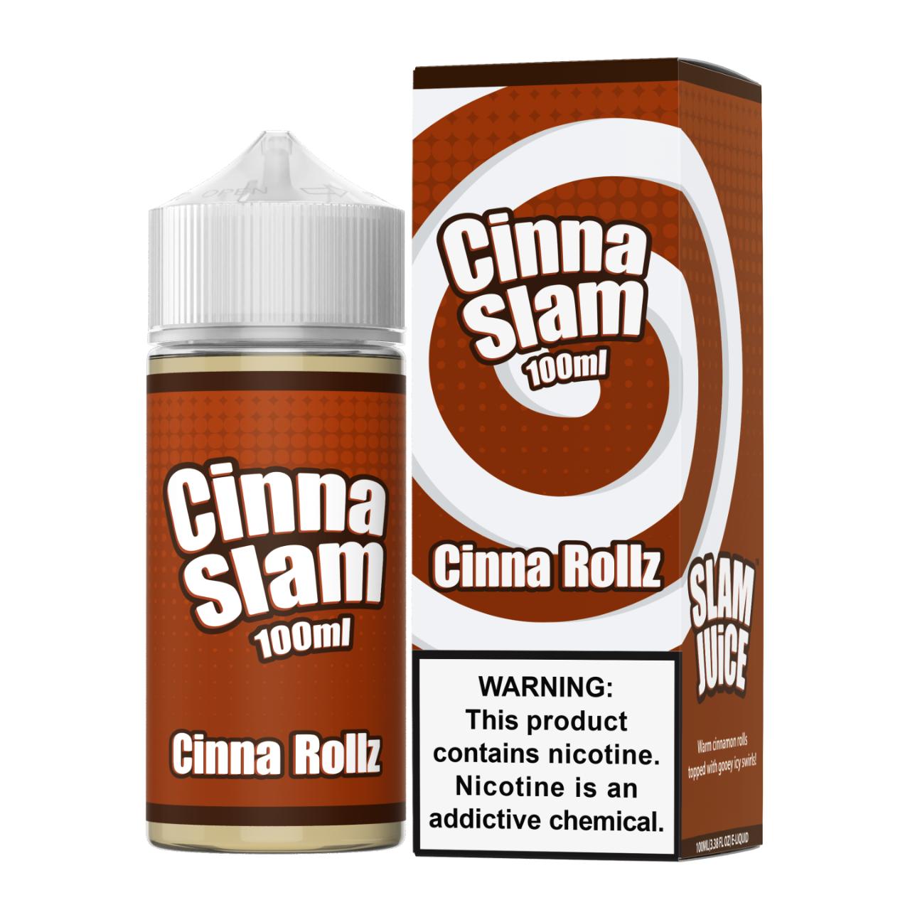 Cinna Slam Cinna Rollz 100ml E-Juice Cinna Slam Cinna Rollz 100ml E-Juice