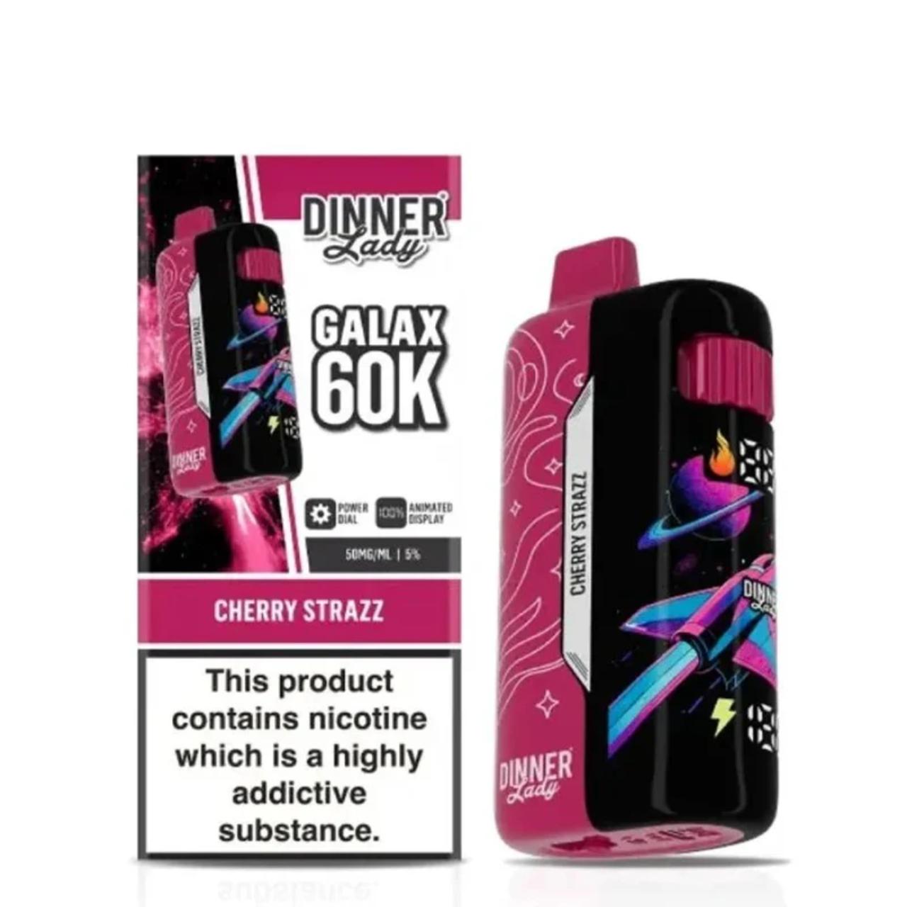 Dinner Lady Galax 60K Puff Disposable-Cherry Strazz