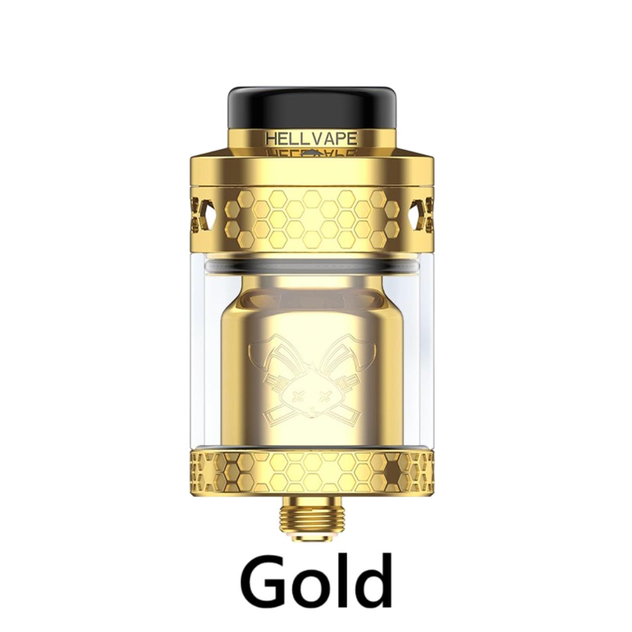 HellVape Dead Rabbit 4 RTA-Gold HellVape Dead Rabbit 4 RTA-Gold