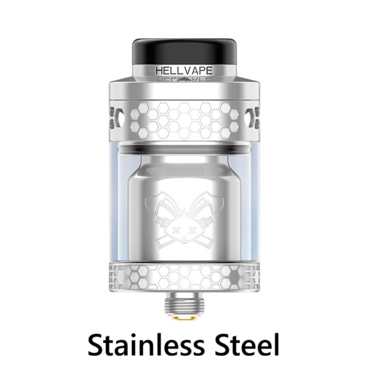 HellVape Dead Rabbit 4 RTA-Stainless Steel HellVape Dead Rabbit 4 RTA-Stainless Steel