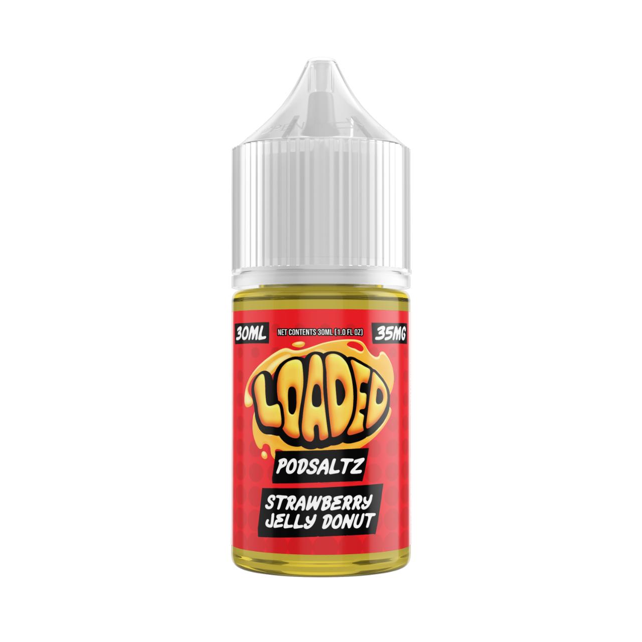 Loaded Strawberry Jelly Donut Salt 30ml E-Juice Loaded Strawberry Jelly Donut Salt 30ml E-Juice