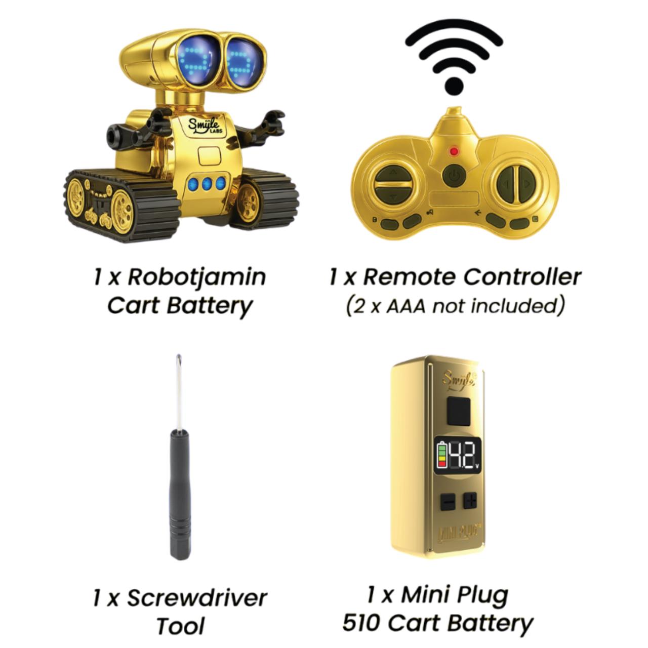 Smyle RobotJamin Gold List Smyle RobotJamin Gold