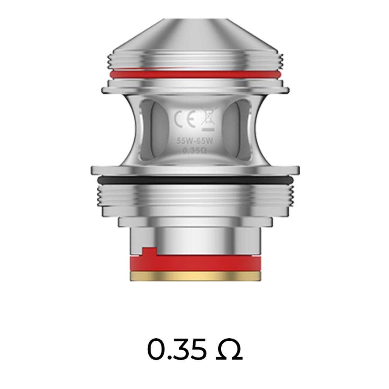 Uwell Valyrian IV Replacement Coil - 2PK 0.35Ω Uwell Valyrian IV Replacement Coil - 2PK 0.35Ω