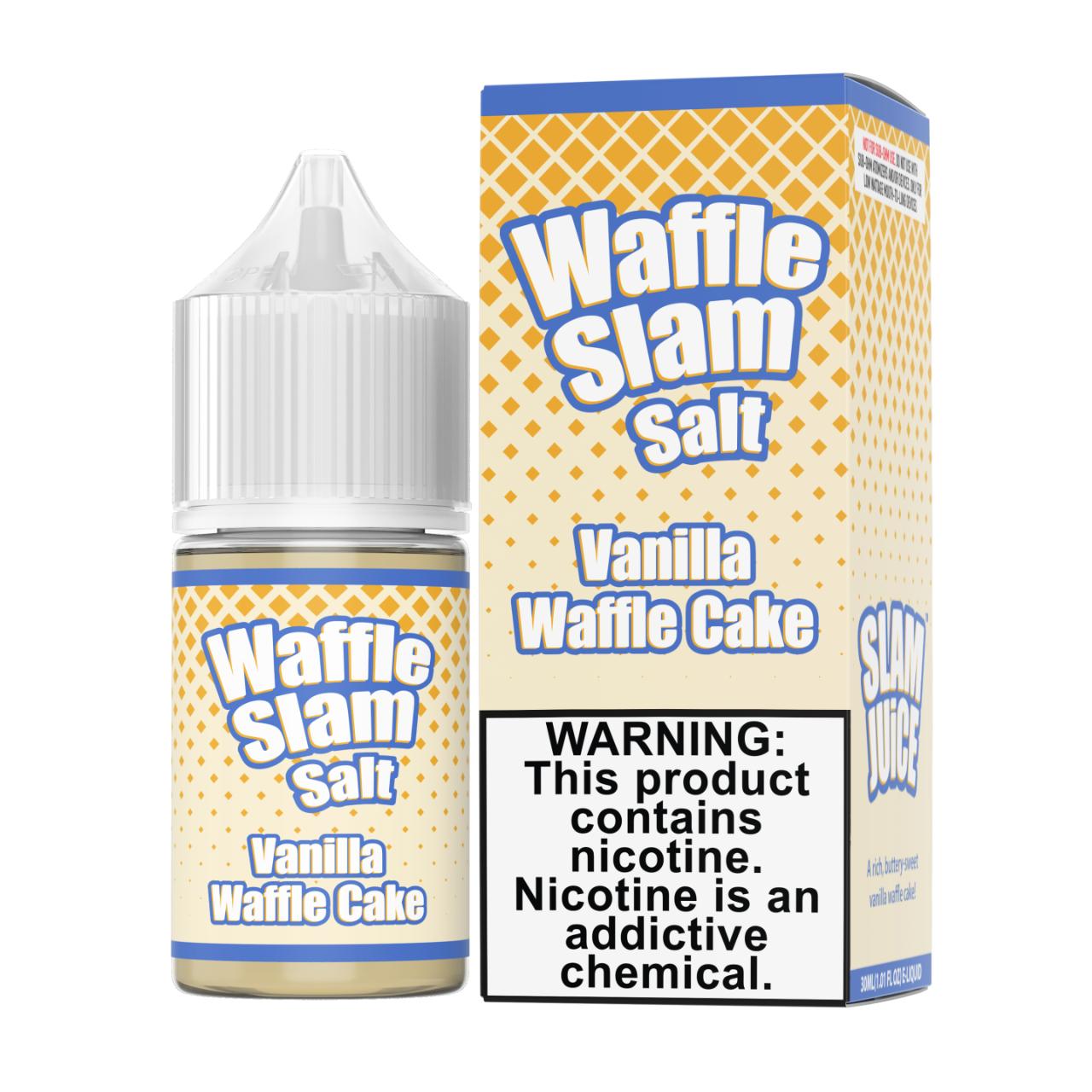 Waffle Slam Vanilla Waffle Cone Salt 30ml E-Juice Waffle Slam Vanilla Waffle Cone Salt 30ml E-Juice