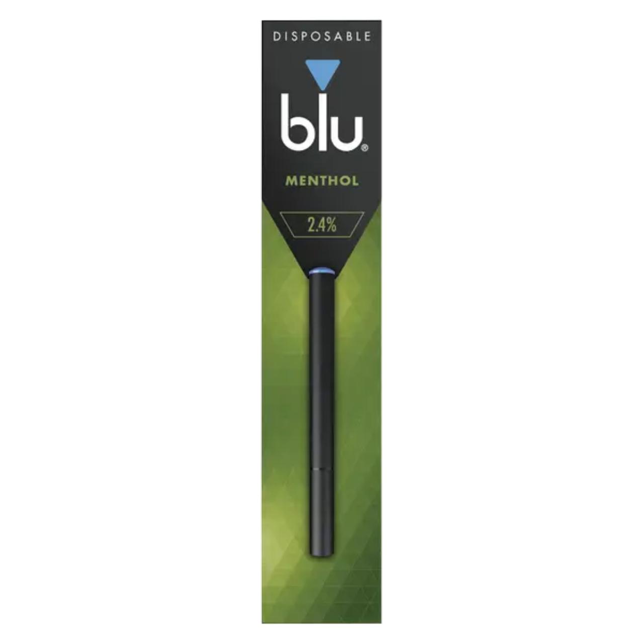 Blu 2.4% Disposable E-Cigarette Menthol Blu 2.4% Disposable E-Cigarette Menthol