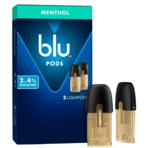 Blu 2.4% Replacement Pod Cartridge - 2PK Menthol