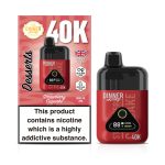 Dinner Lady Desserts 40K Puff Disposable Strawberry Cupcake